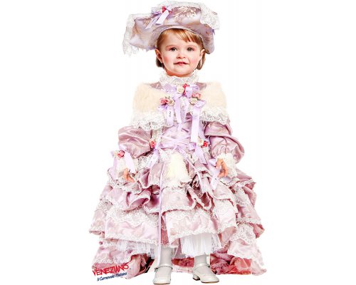 Costume di carnevale DUCHESSA DI FRANCIA NEONATA